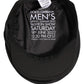 Dolce & Gabbana Men Black Cotton Stretch Newsboy Cloth Capello Hat