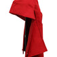 Dolce & Gabbana Women Red Polyester Whole Head Wrap Capello Hat