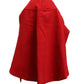 Dolce & Gabbana Women Red Polyester Whole Head Wrap Capello Hat