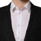 Dolce & Gabbana Black Wool Single Breasted Men Blazer Jacket