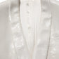Dolce & Gabbana White Viscose Single Breasted Blazer Jacket