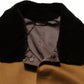 Dolce & Gabbana Brown Cashmere Mink Fur Men Overcoat Jacket