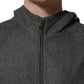 Dolce & Gabbana Gray Cotton Men Hooded Full Zip Bomber Jacket