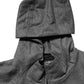Dolce & Gabbana Gray Cotton Men Hooded Full Zip Bomber Jacket