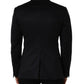 Dolce & Gabbana Black Cashmere Single Breasted Blazer Jacket