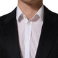 Dolce & Gabbana Black Cashmere Single Breasted Blazer Jacket