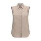 Brunello Cucinelli Beige Cotton Shirt