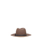 Brunello Cucinelli Brown Raffia Fedora