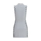 Marine Serre White Polyamide Casual Dress