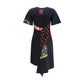 Marine Serre Black Cotton Casual Dress
