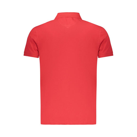 Marina Militare Rosso Cotton Men's Polo