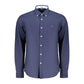 North Sails Blue Cotton Mens Shirt
