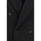 Balenciaga Black Wool Oves Aries Blazer