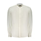 North Sails White Linen Men's Shirt