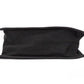 Marc Jacobs Medium Black Canvas Fabric Shoulder Convertible Tote Purse Bag