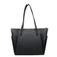 Michael Kors Charlotte Leather Top Zip Tote Bag
