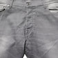 GF Ferre Gray Washed Mid Waist Straight Men Denim Trouser Jeans