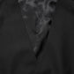 Dolce & Gabbana Black Wool Single Breasted Waistcoat Vest