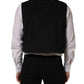 Dolce & Gabbana Black Cotton SingleBreasted Waistcoat Vest