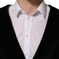 Dolce & Gabbana Black Cotton SingleBreasted Waistcoat Vest