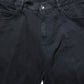 Dolce & Gabbana Black Cotton Mid Waist Skinny Men Denim Jeans