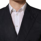 Dolce & Gabbana Blue Cotton Slim Fit Formal 2 Piece Men Suit