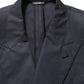 Dolce & Gabbana Blue Cotton Slim Fit Formal 2 Piece Men Suit