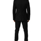 Dolce & Gabbana Black Wool Slim Fit Formal 2 Piece Men Suit