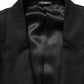 Dolce & Gabbana Black Wool Slim Fit Formal 2 Piece Men Suit