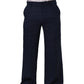 Dolce & Gabbana Blue Linen Straight Men Dress Trouser Pants