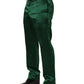Dolce & Gabbana Dark Green Tapered Leg Dress Trouser Pants