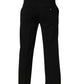Dolce & Gabbana Black Wool Straight Men Dress Trouser Pants