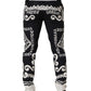 Dolce & Gabbana Black Cotton Poplin MarinaPrint Trouser Pants