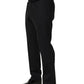 Dolce & Gabbana Black Wool Tapered Leg Dress Trouser Pants