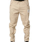 Dolce & Gabbana Beige Re-Editon Mid Waist Tapered Men Pants