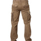 Dolce & Gabbana Brown Mid Waist Cargo Straight Trouser Pants