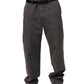 Dolce & Gabbana Dark Gray MidWaist Straight Men Trouser Pants
