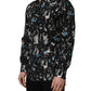 Dolce & Gabbana Black Jazz Club Cotton GOLD Fit Dress Shirt