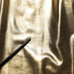 Dolce & Gabbana Gold Metallic Polyester Skinny Trousers Pants