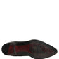 Dolce & Gabbana Black Chelsea Slip On Men Ankle Boots Shoes