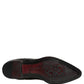 Dolce & Gabbana Black Chelsea Slip On Men Ankle Boots Shoes