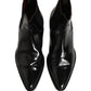 Dolce & Gabbana Black Chelsea Slip On Men Ankle Boots Shoes