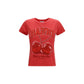 Ganni Multicolor Cotton T-Shirt