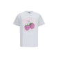 Ganni White Cotton T-Shirt