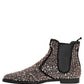 Dolce & Gabbana Silver Embellished Chelsea Ankle Boots Shoes