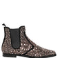 Dolce & Gabbana Silver Embellished Chelsea Ankle Boots Shoes
