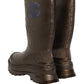 Dolce & Gabbana Bronze PVC Pull On Rain Boots Men Shoes