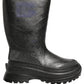 Dolce & Gabbana Black PVC Pull On Rain Boots Men Shoes
