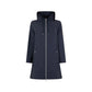 Herno Blue Elastane Coat