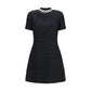 Valentino Black Cotton Casual Dress